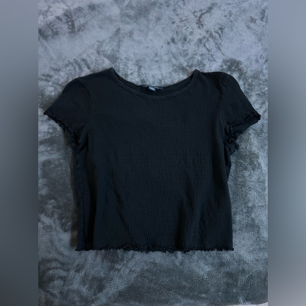 American Eagle Cropped Shirt
